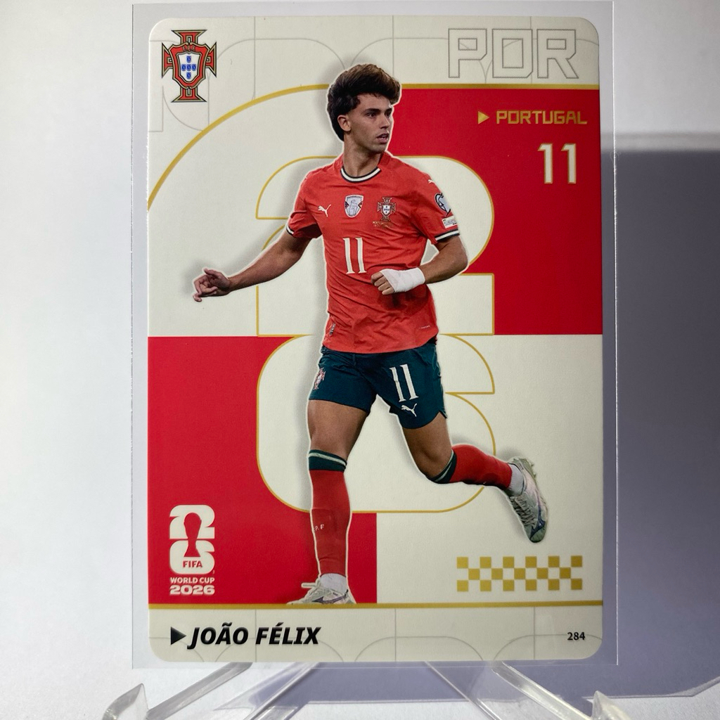 Thẻ bóng đá JOAO FELIX PORTUGAL PANI 2026 No.284
