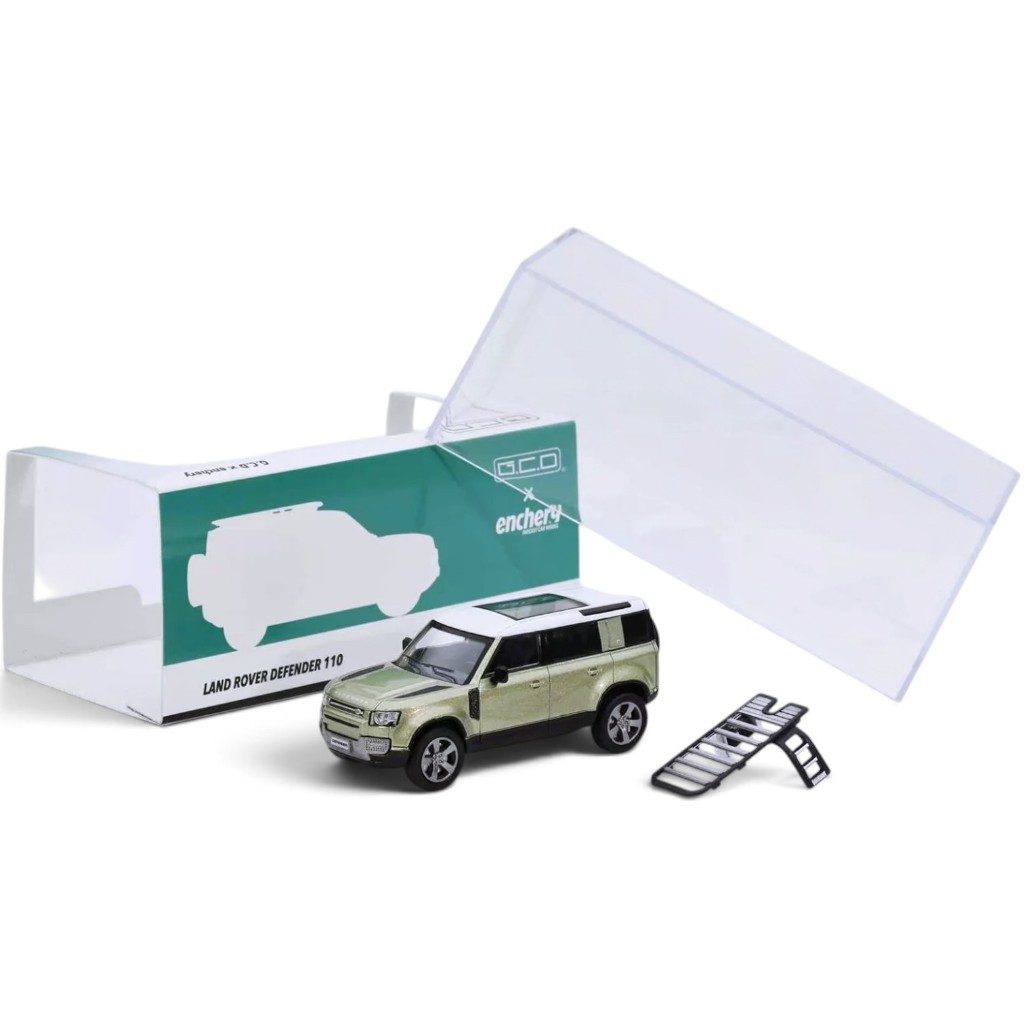 GCD x Enchery | DEFENDER LAND ROVER 110 Xanh lục ❈ 1: 64