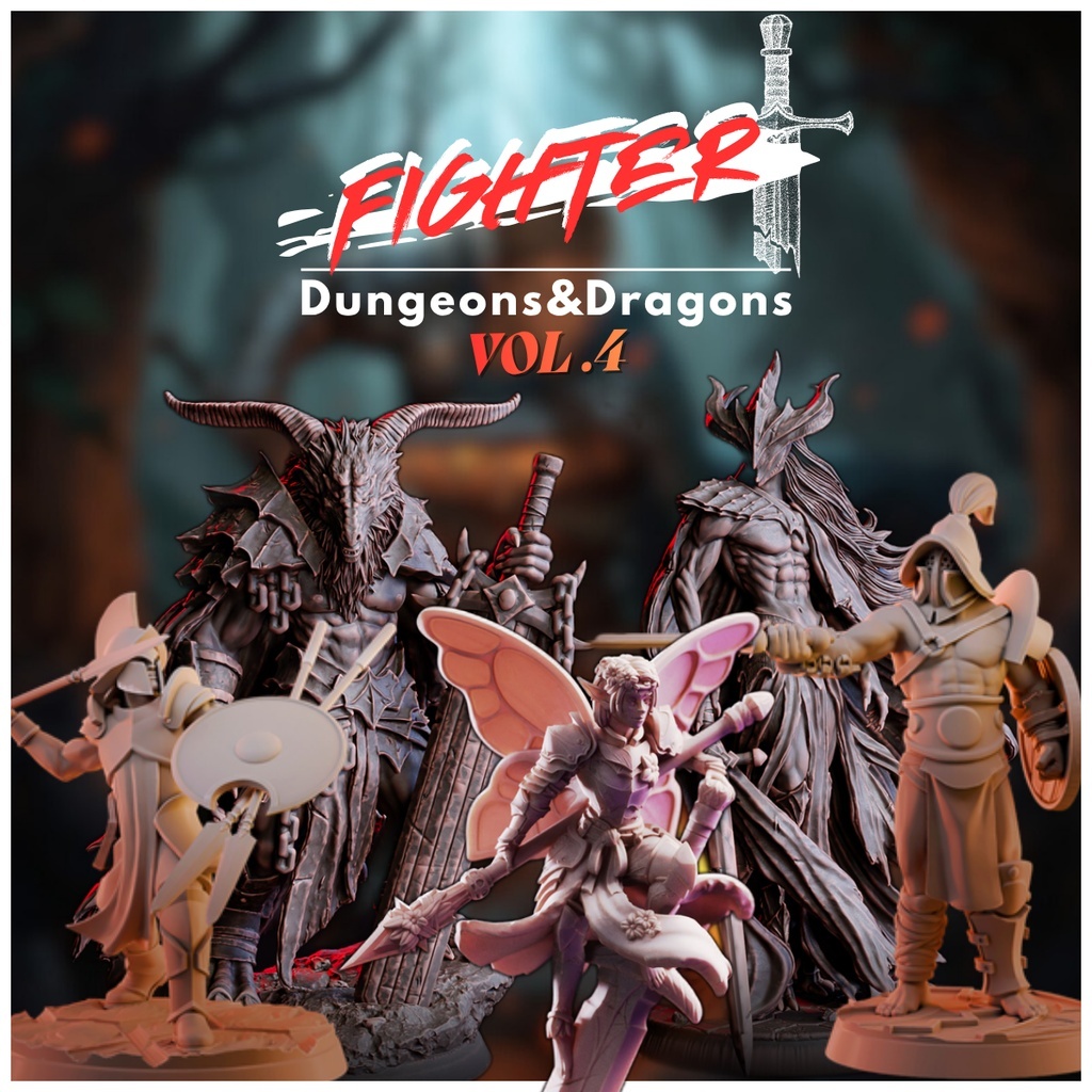 Dnd thu nhỏ ❈ ์ ❈ Dungeon và rồng FIGHTER CLASS [VOL.4]