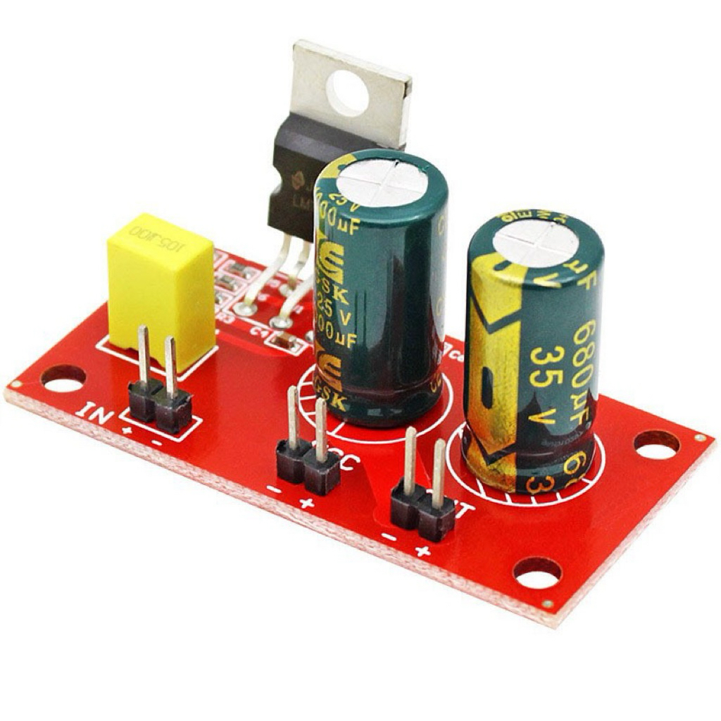 Bảng mạch khuếch đại LM1875 Mô-đun Mono công suất cao 30w cho tủ loa DIY với công suất DC 12V / 24V: