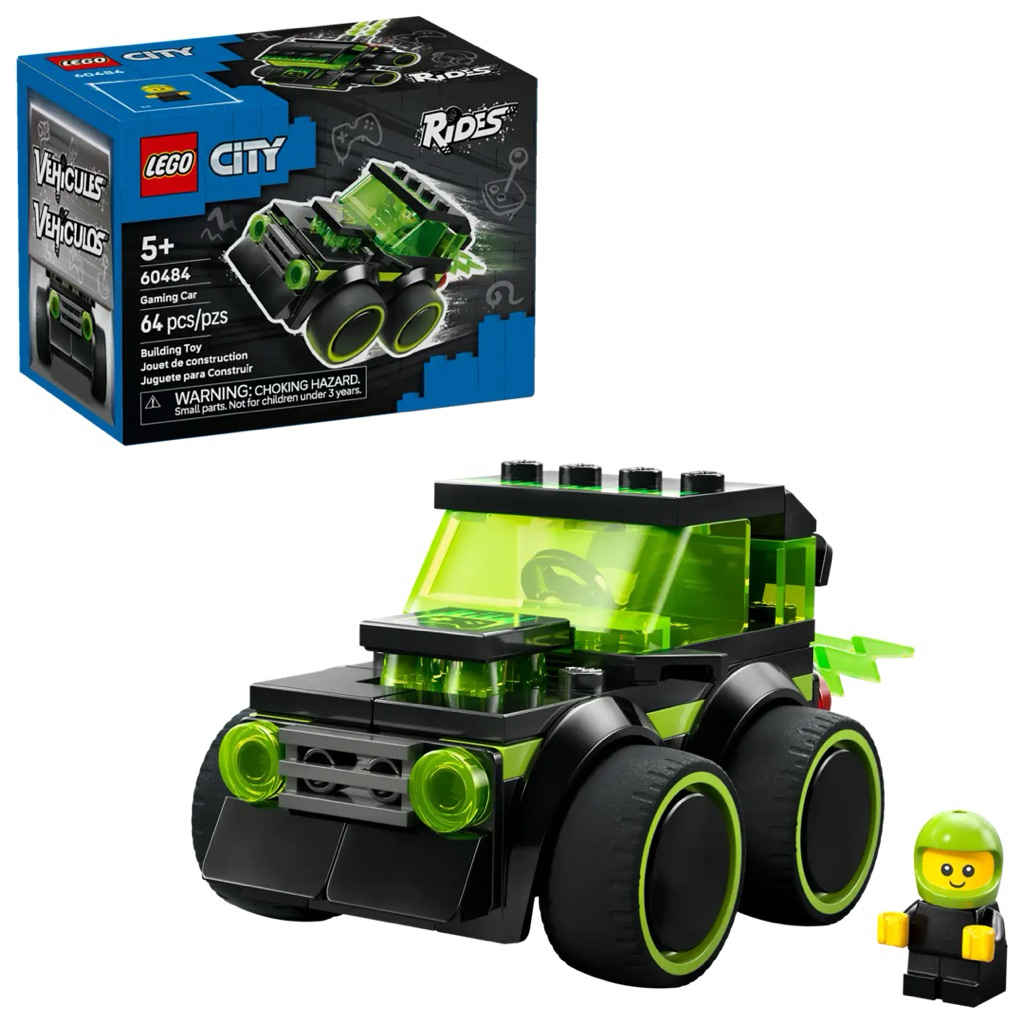 Lego City 60484 Rides – Cuộc đua chơi game Caro