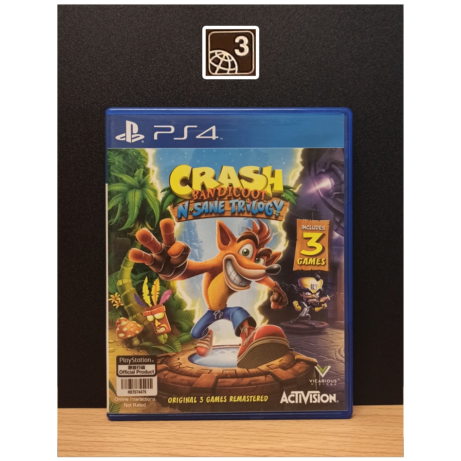 Trò chơi PS4: Crash Bandicoot n 'Sane Trilogy