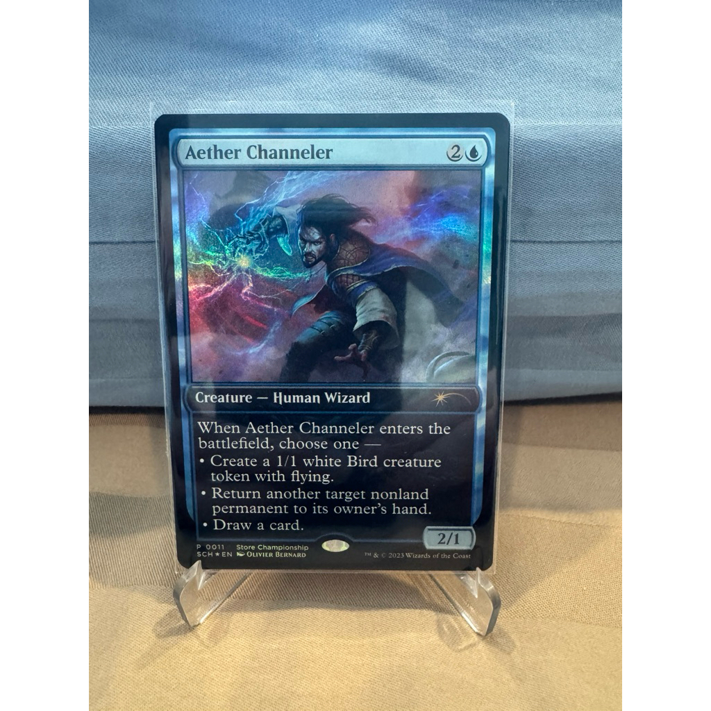 Khuyến mãi MTG: Aether Channeler (Store Championship Foil)