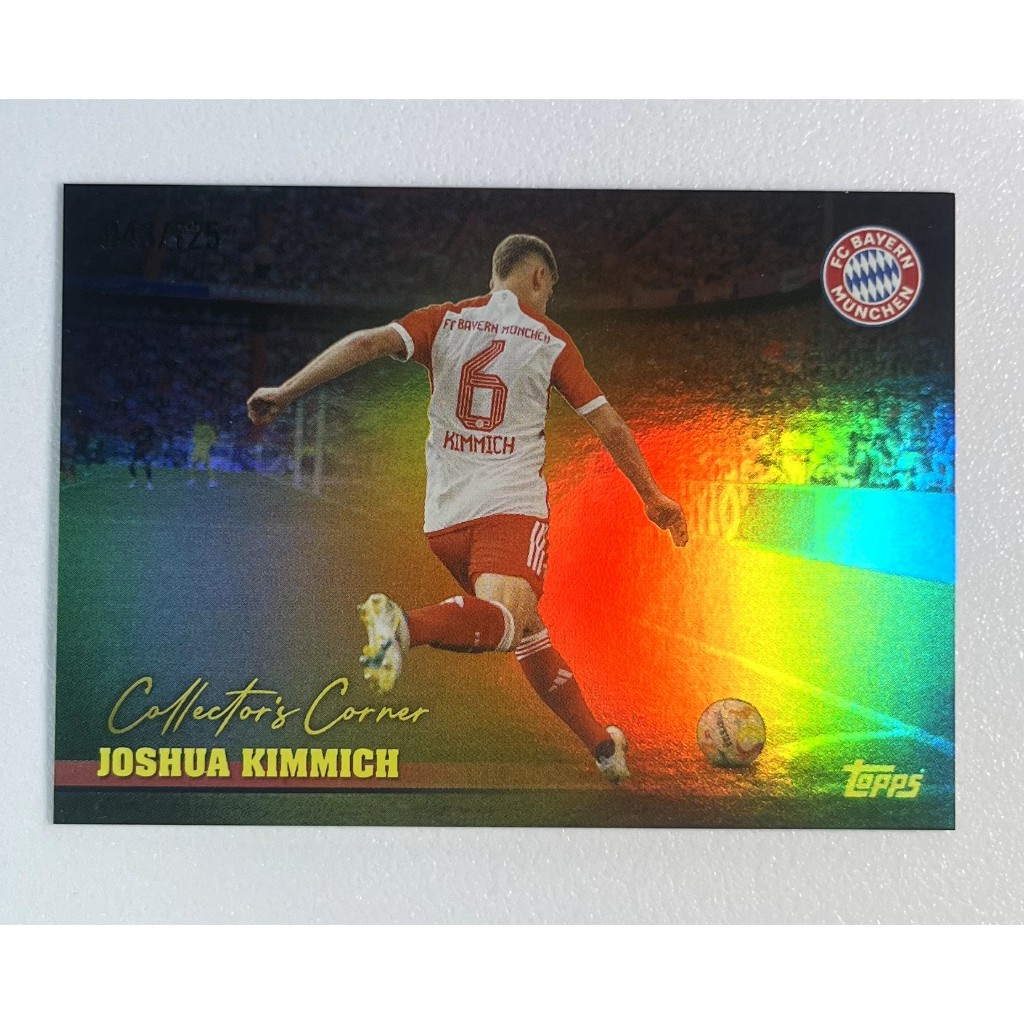 Thẻ bóng đá Topps FC Bayern Munchen Joshua Kimmich 2025 / 125