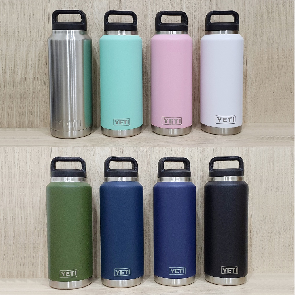 Bình Nước Yeti 36oz 1064ml Sản Phẩm Dày Màu Trơn Không Lột Bề Mặt Trên Cát Thép Không Gỉ 304 36oz YT