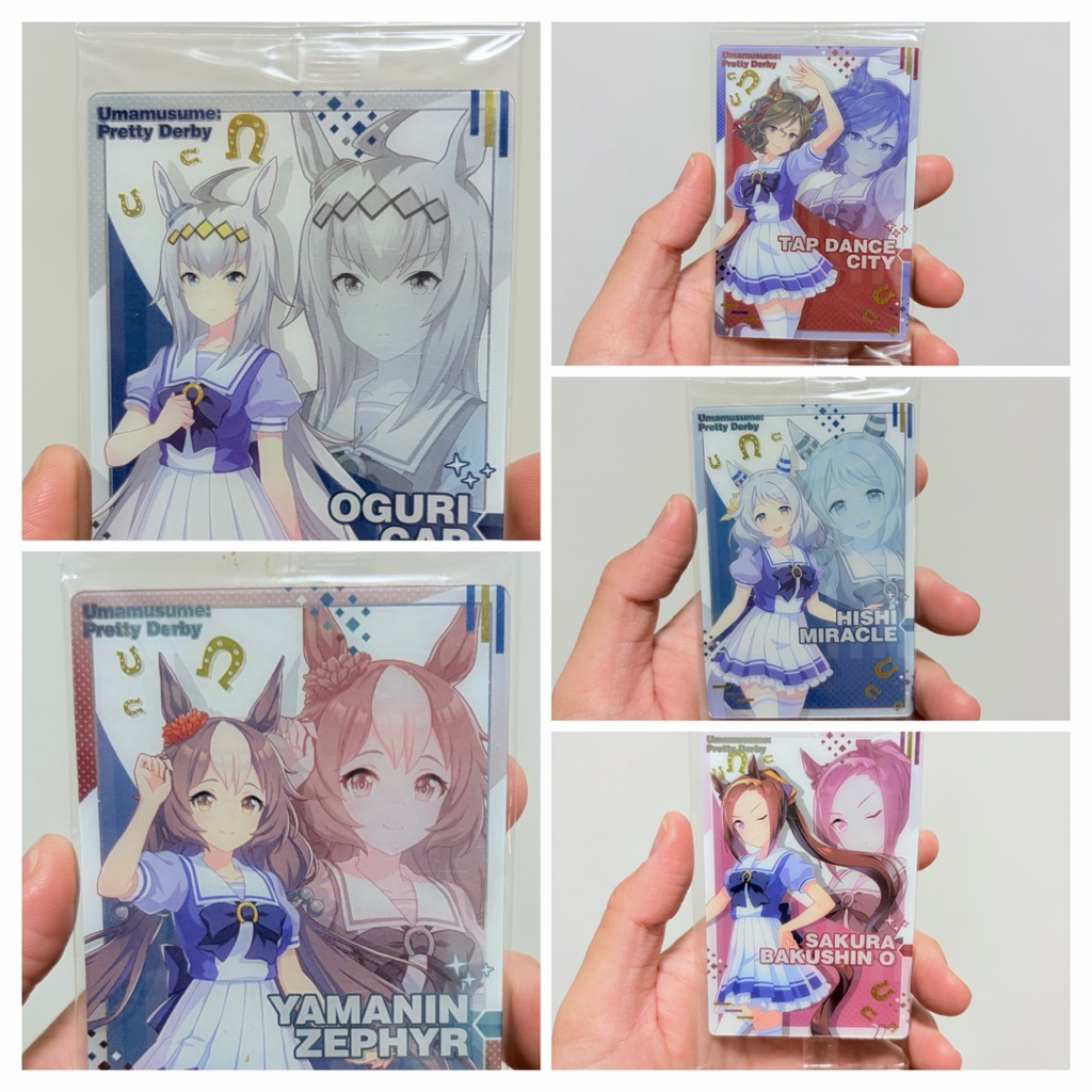 Card Me Anime Collection Horse Girl Uma Musume: Pretty Derby Racing Gold Ship
