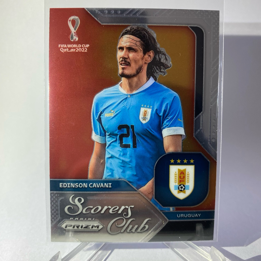 Thẻ bóng đá EDERSON CAVANI URUGUAY SCORERS CLUB PANININI PRIZM 2022