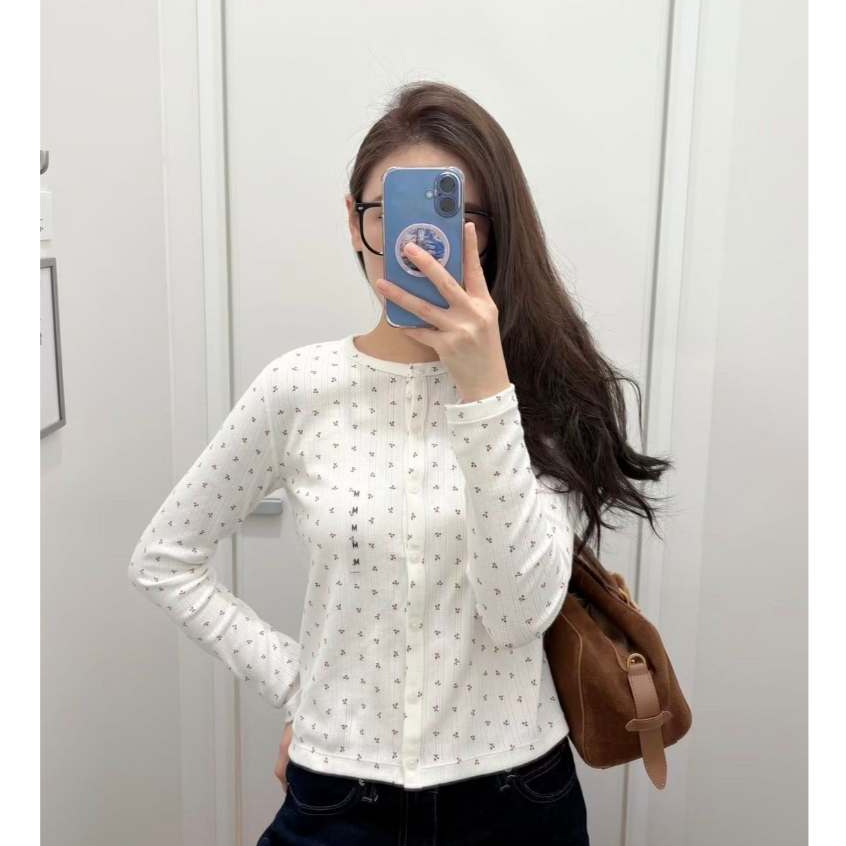 Áo Cardigan Uniqlo Cherry từ giấy phép chính hãng Nhật Bản