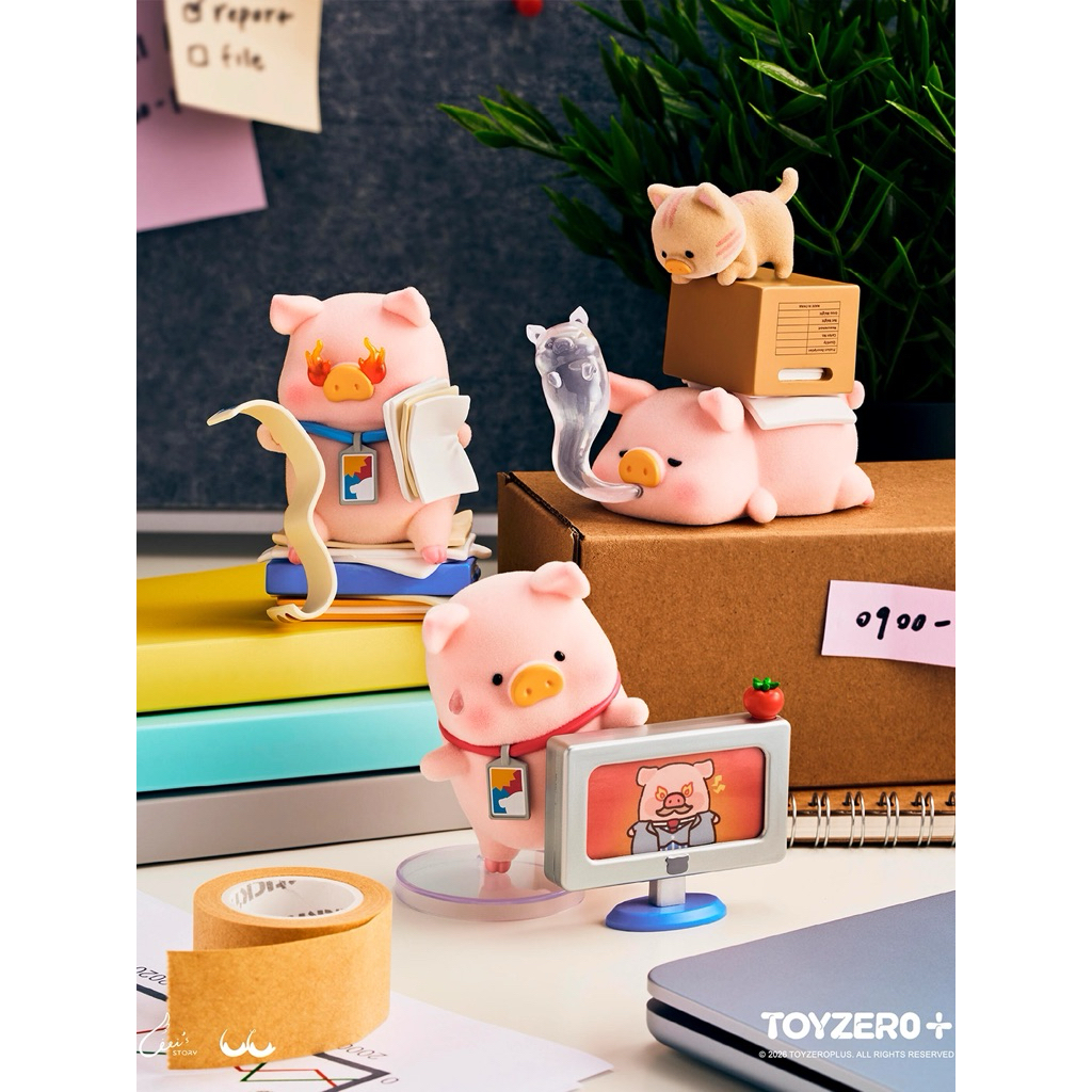 ACTIONCITY (1 ❈ ่ ✪) Lulu The Piggy Office Series Hình Blind Box
