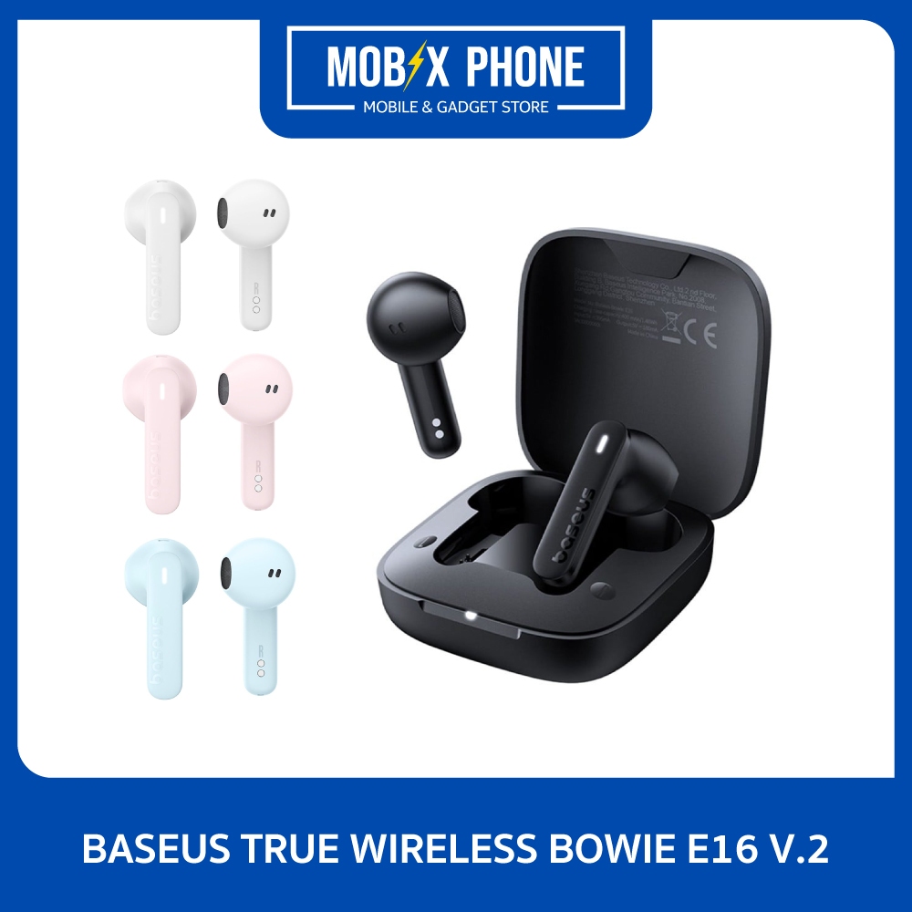 (Tai nghe) BOWIE KHÔNG DÂY BASEUS TRUE E16 V.2