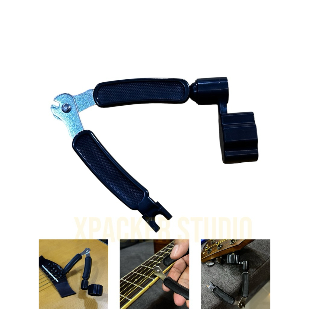 Bộ đổi cáp điện và đàn Guitar Acoustic 3 trong 1