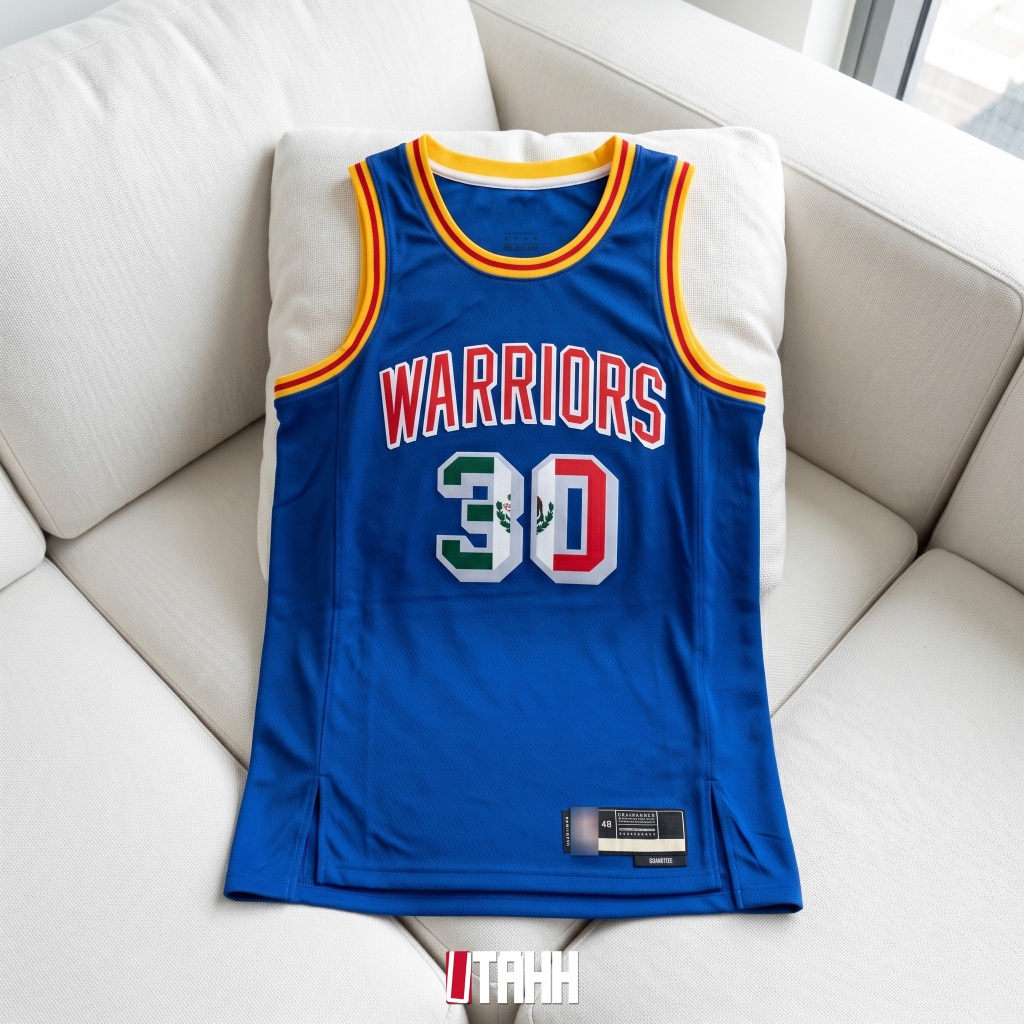 Stephen Curry [GSW] Áo bóng rổ HOT PRESS PRESS 282