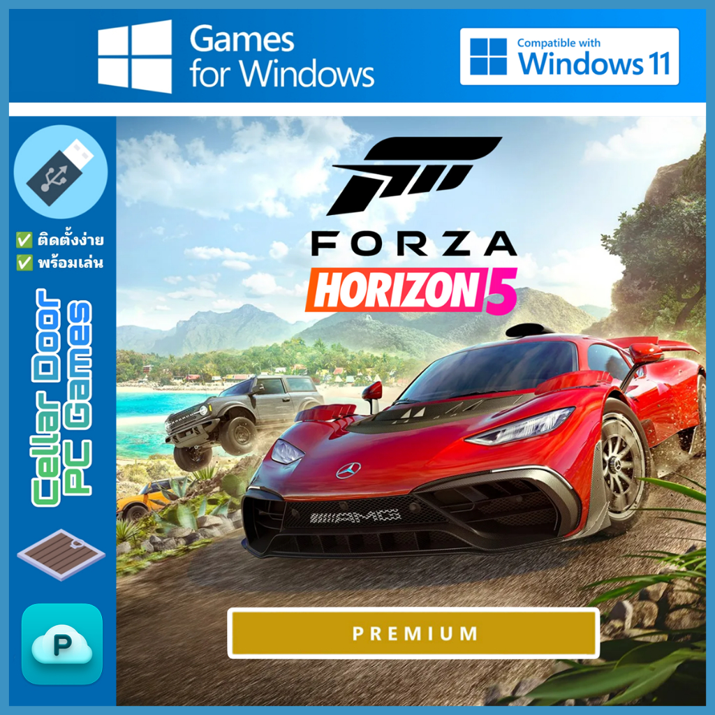 Forza Horizon 5 Phiên bản cao cấp (2021) | Trò chơi máy tính xách tay PC