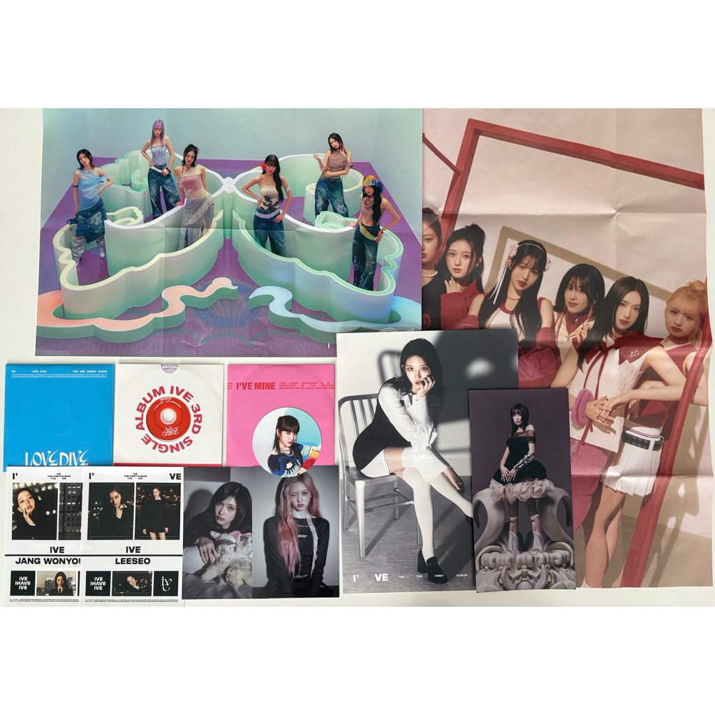 Bao gồm chính thức IVE - IVE Mine I IVE Switch I IVE I After Like - Wonyoung I Yujin I Rei I Liz I G