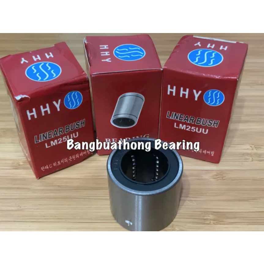 LM25 UU (25 x 40 x 35 mm.) Vòng bi trượt ống lót tuyến tính HHY LM 25 SUU