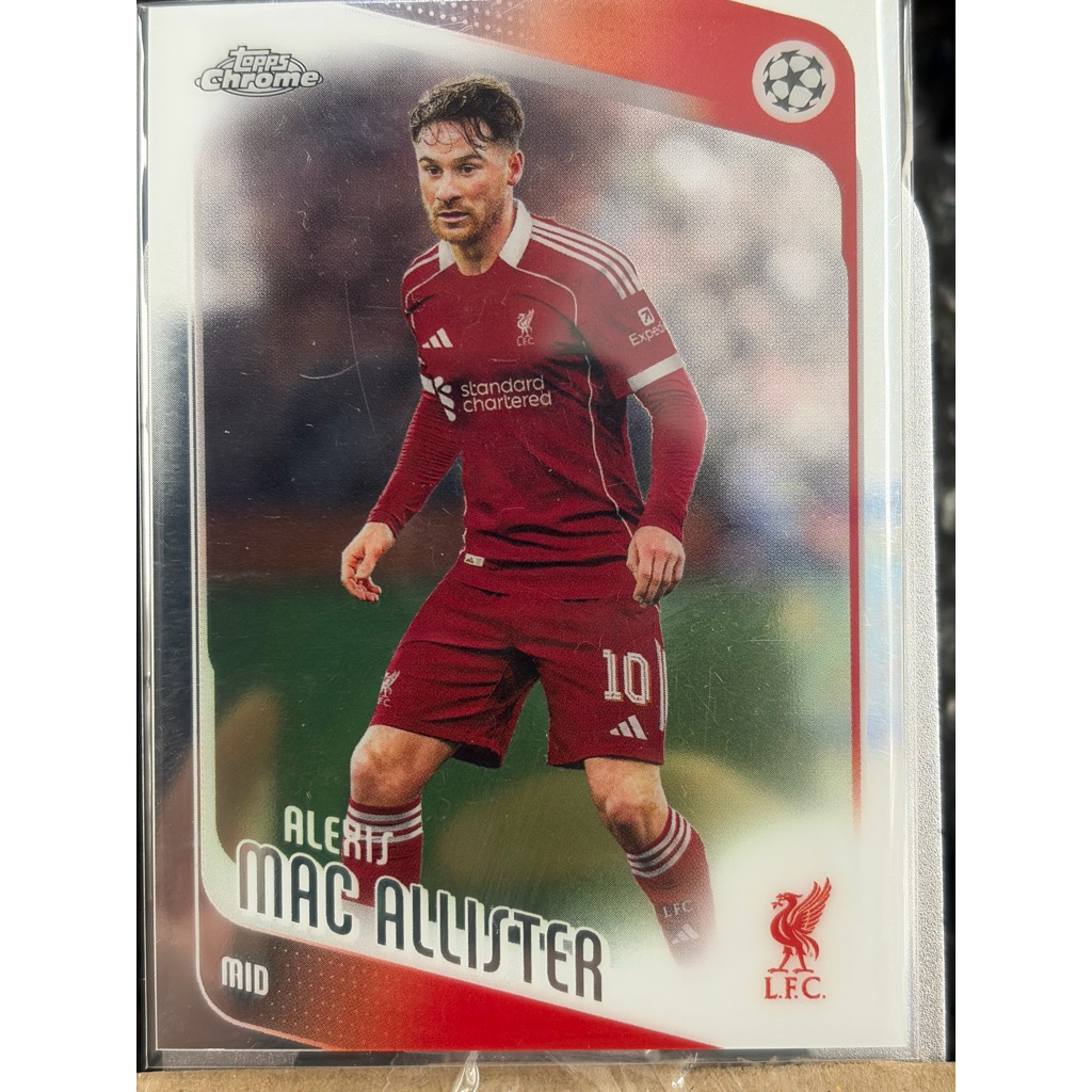 Topps Chrome UCC2025 / 26 Liverpool FC