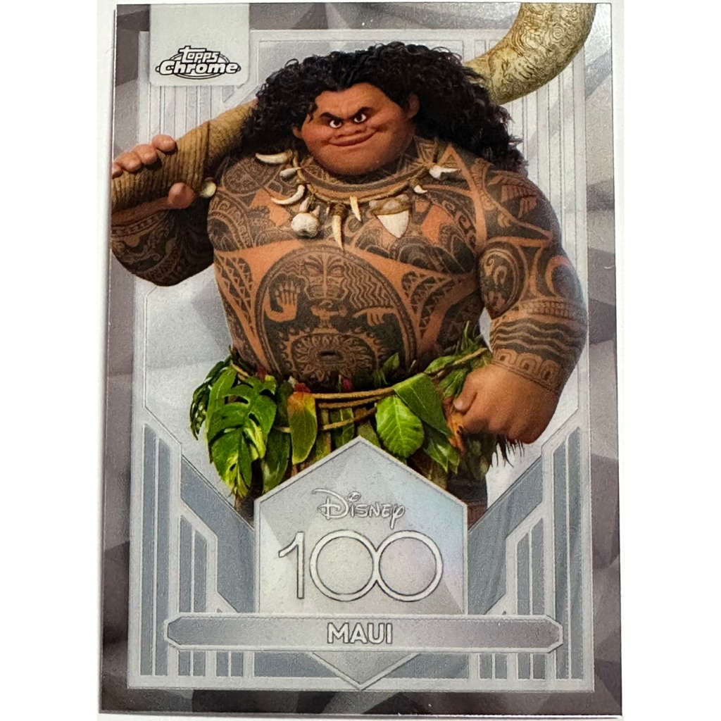 MAUI (26) 2023 Topps Chrome Disney 100 Years of Wonder Base Card MOANA