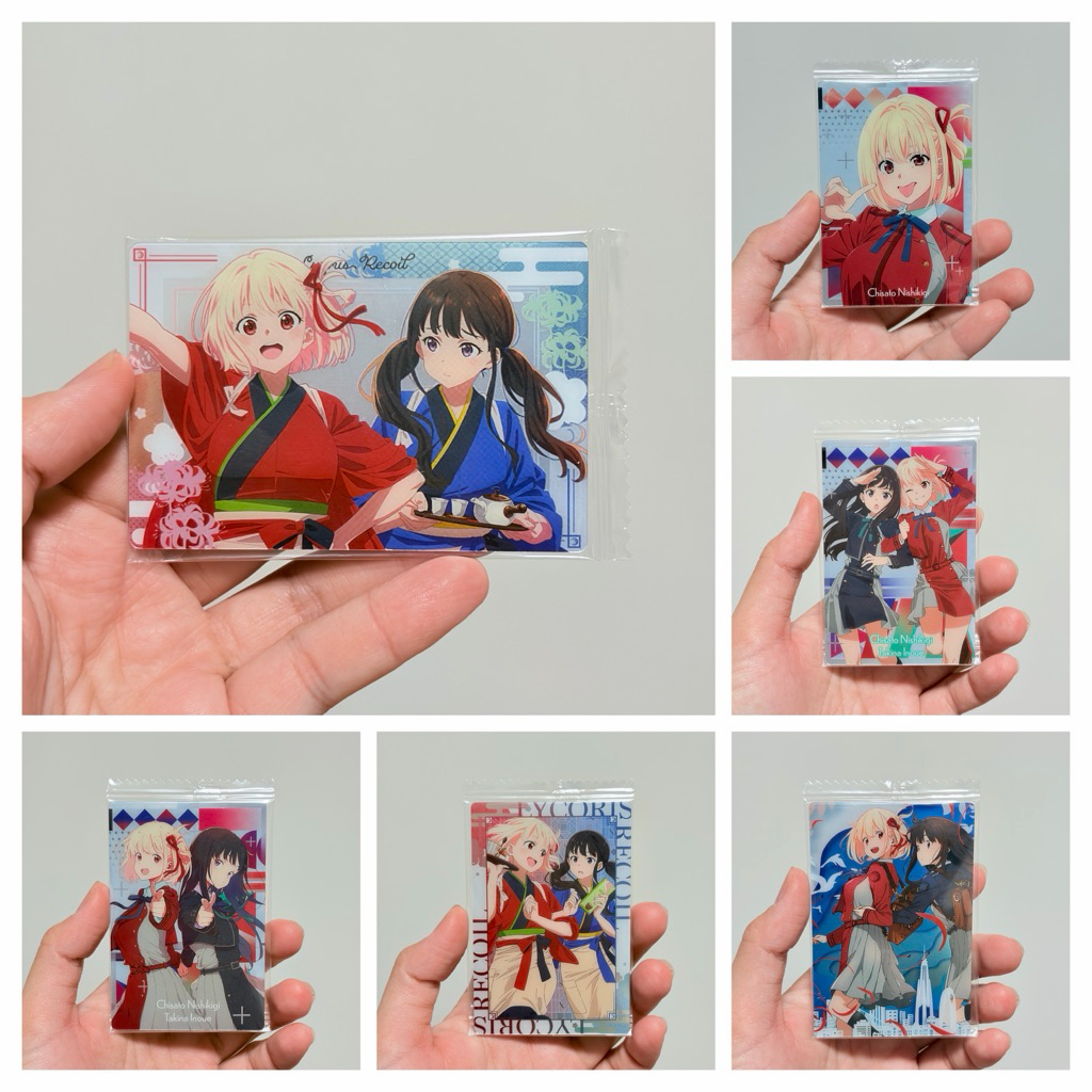 Card Me Collection Anime Lycoris Recoil