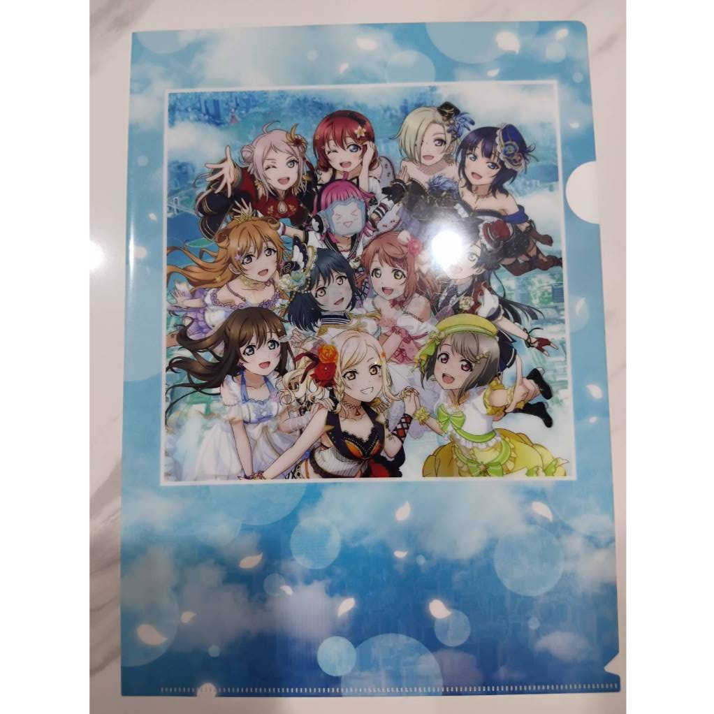 Tập tin tài liệu Anime Nijigasaki High School Idol Club A4 Size 22 X 31 cm.