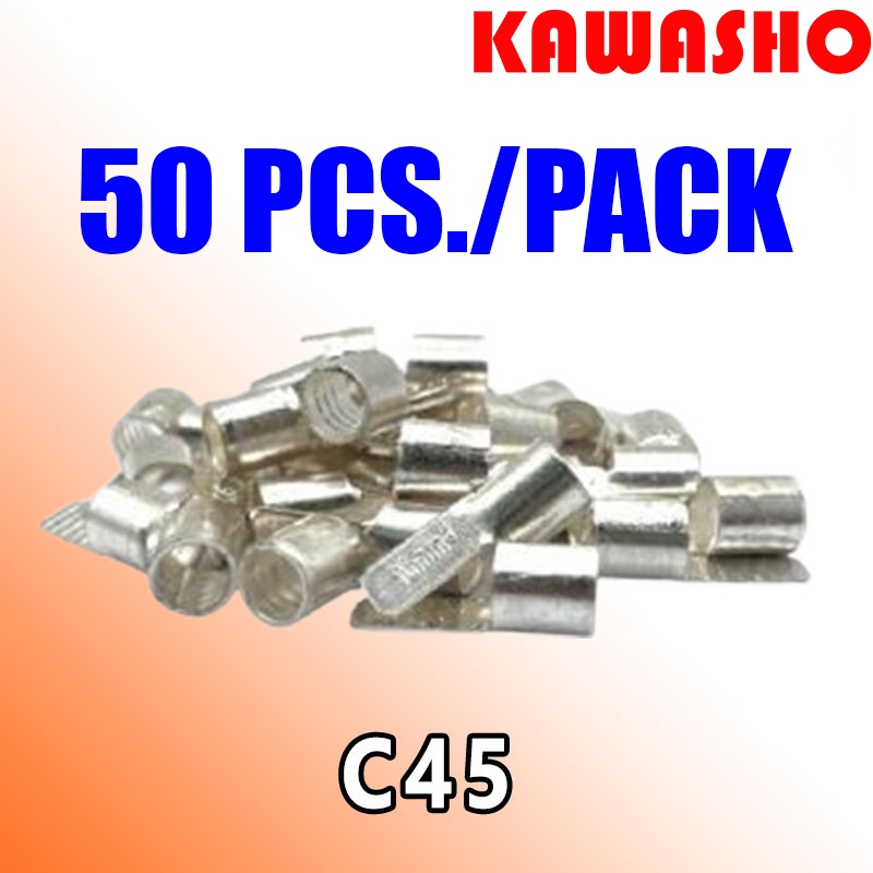 C45-10 C45-16 C45-25 Phích cắm trần đuôi cá ′ ′ KAWASHOW ′ ′ (50 CÁI./ GÓI) * * Bán theo gói 50 * *