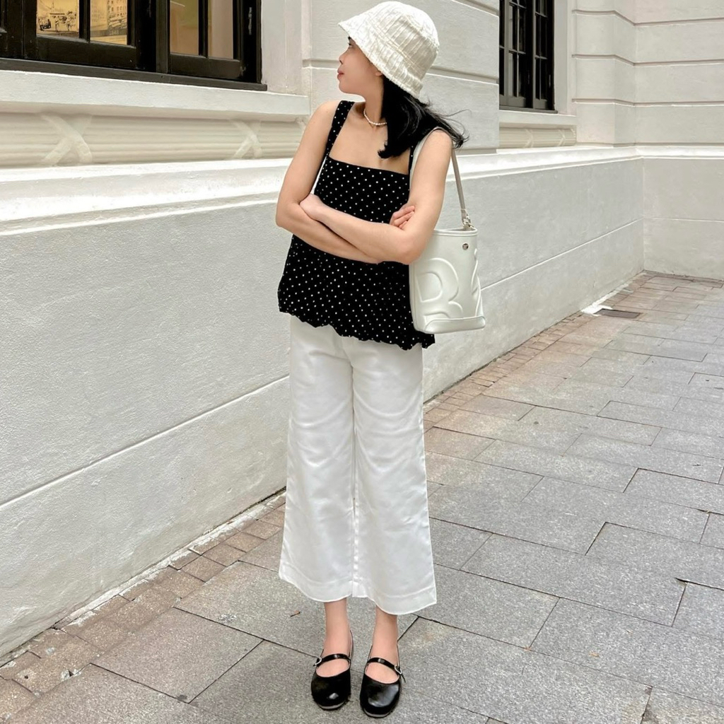 Quần Bobby Có Size S-XXL 8 Inch Ống Rộng