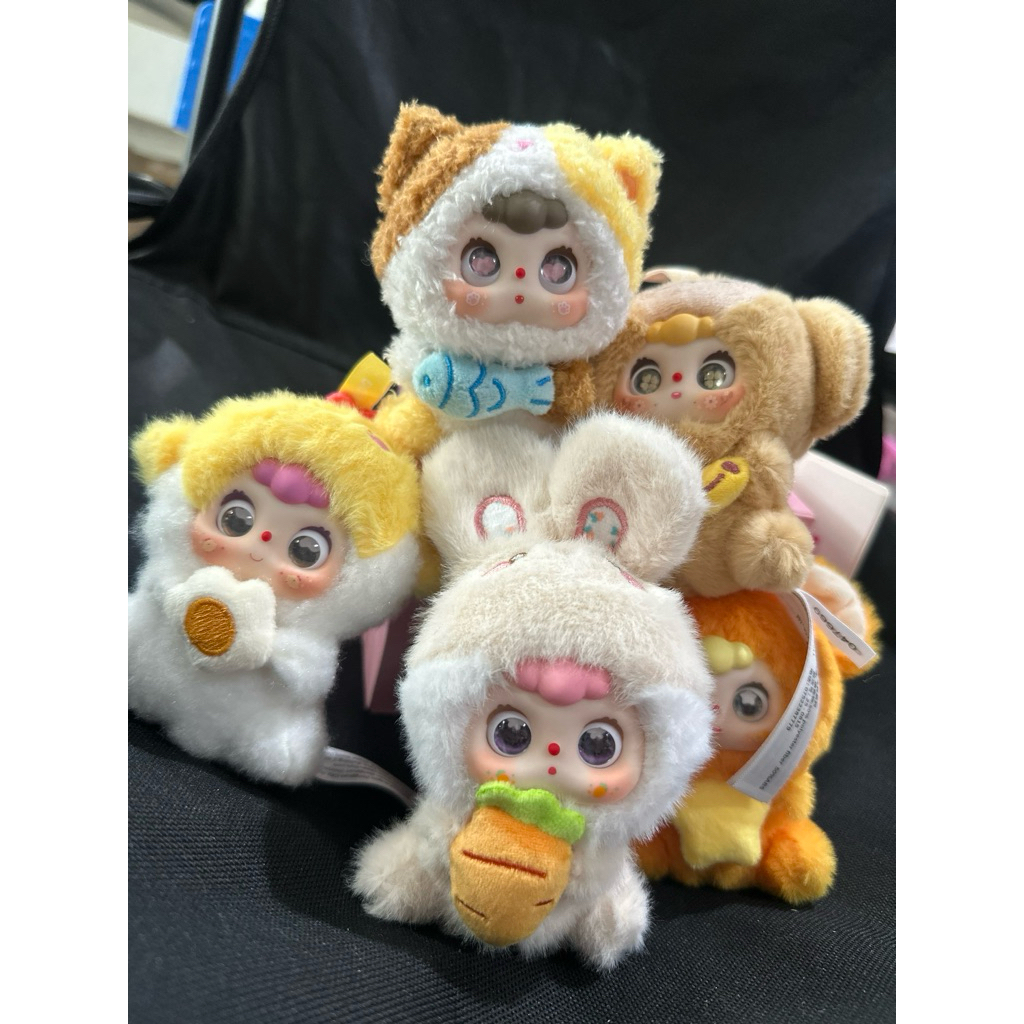Móc khóa bé gái đậu Mini Doubao có thể lựa chọn