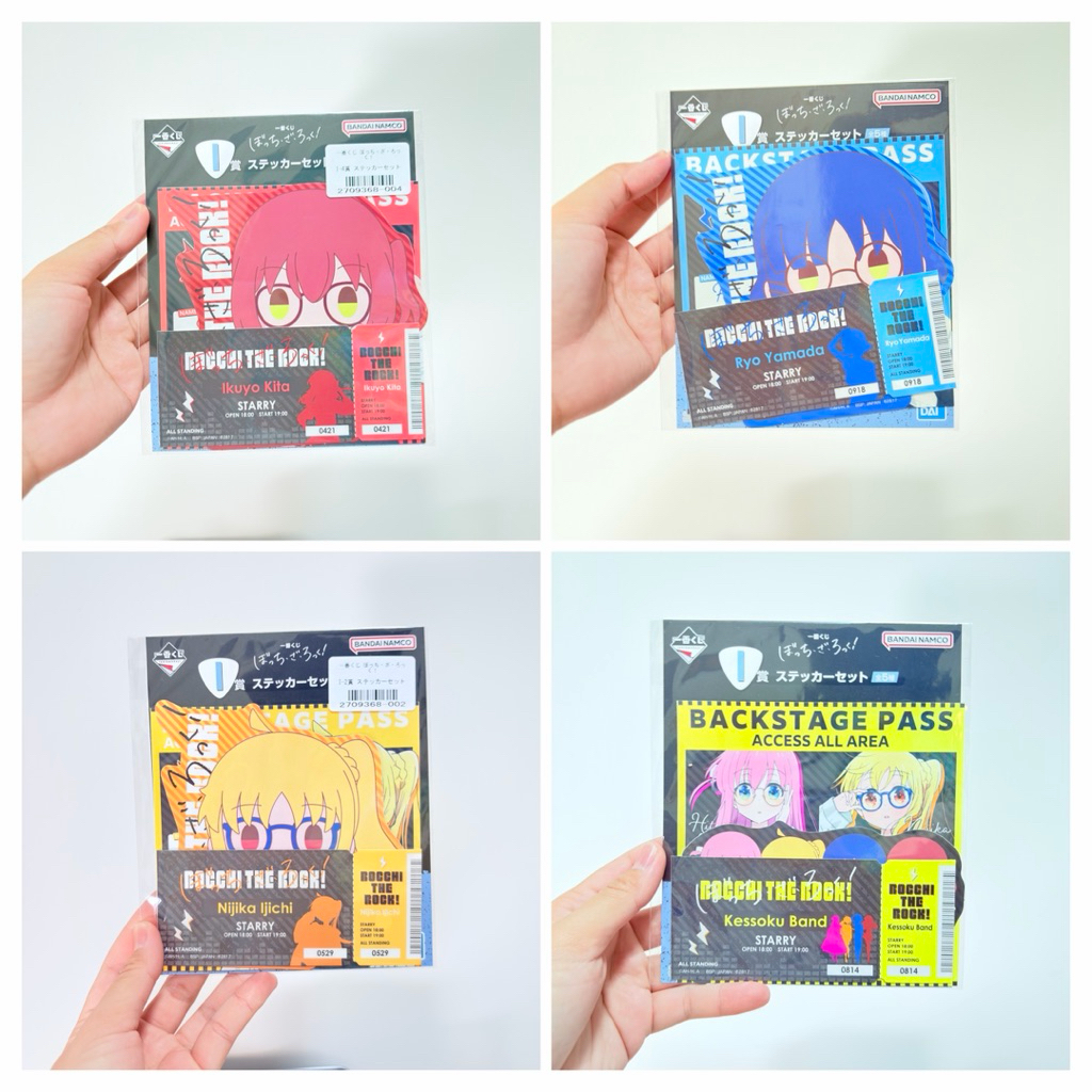 Tôi / Sticker Anime Bocchi the Rock Botji the