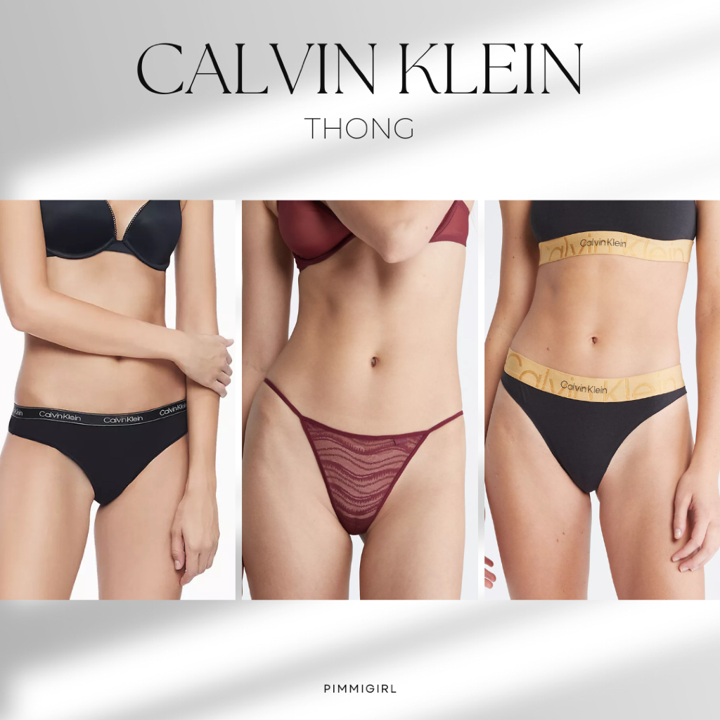 Quần lót nữ Calvin Klein Thong Quần lót Mỹ