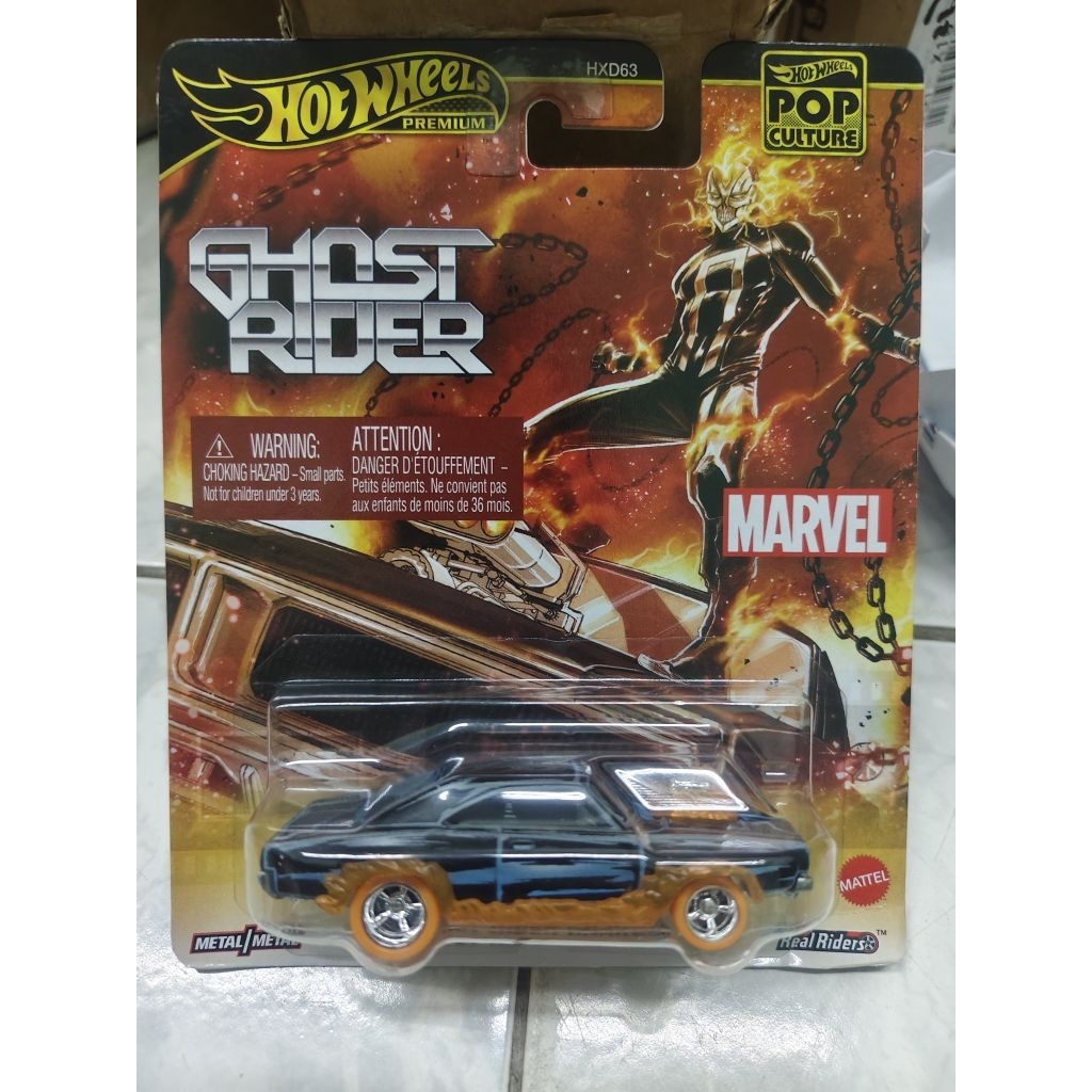 Bộ sạc Marvel Ghost Rider văn hóa đại chúng cao cấp Hot Wheels