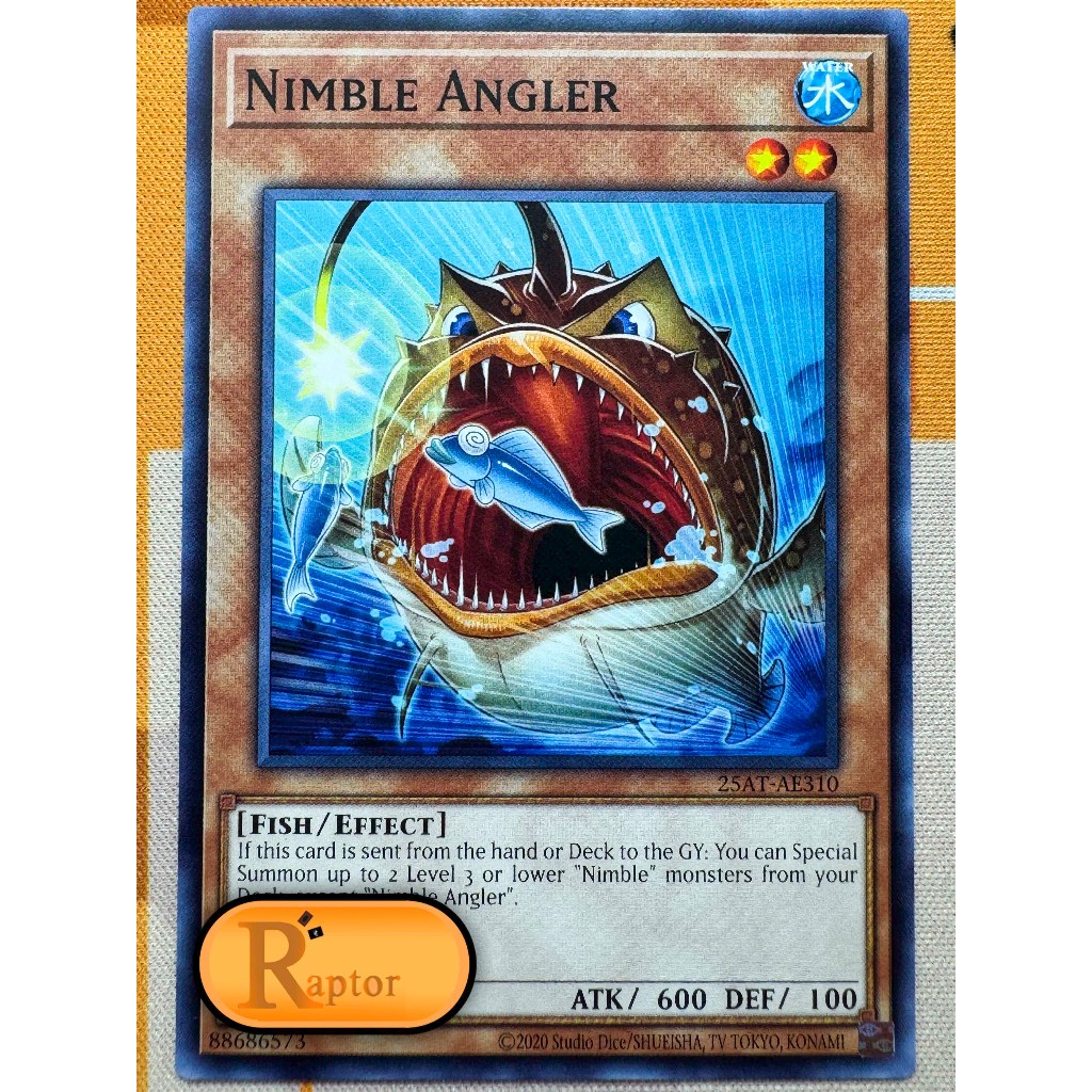 25AT-AE310: Nimble Angler [Common] (Yu-Gi-Oh Tiếng Anh Châu Á: Xác thực) - [RaptorzCards]