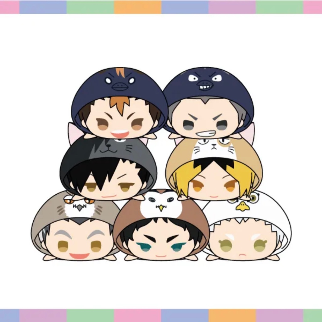 / Linh vật Haikyuu Mochi Vol.7 Cặp bóng chuyền thiên đường búp bê
