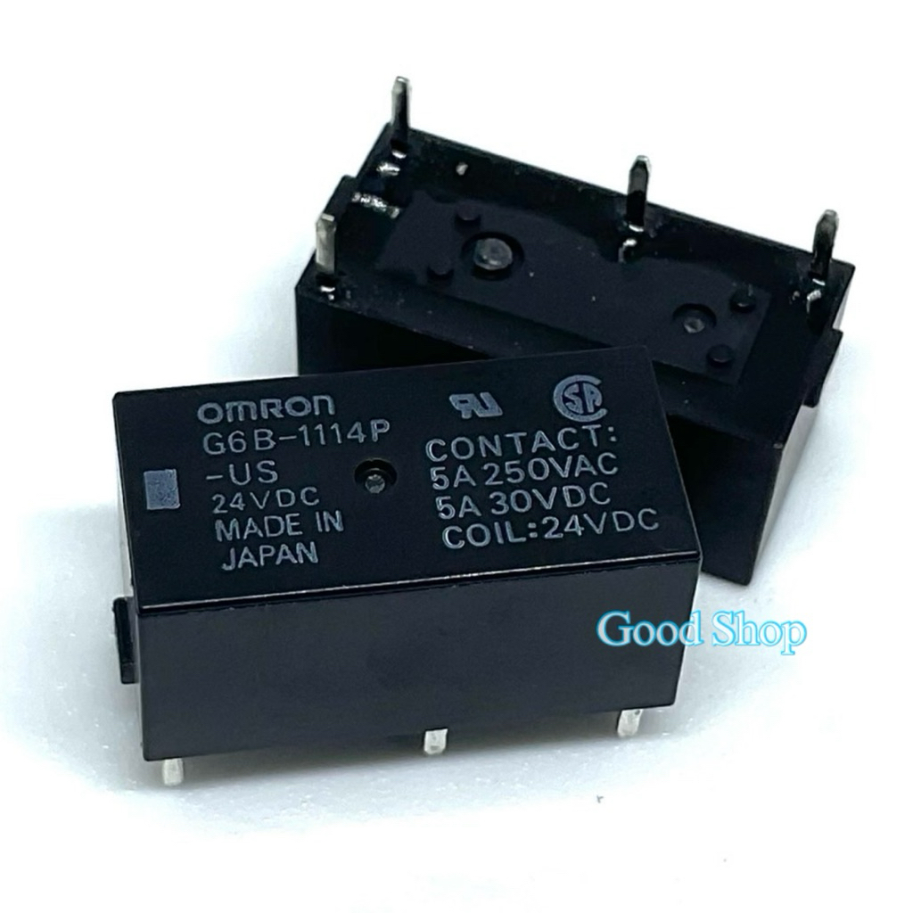 Rơle G6B-1114P-US 5VDC 24VDC G6B Mới
