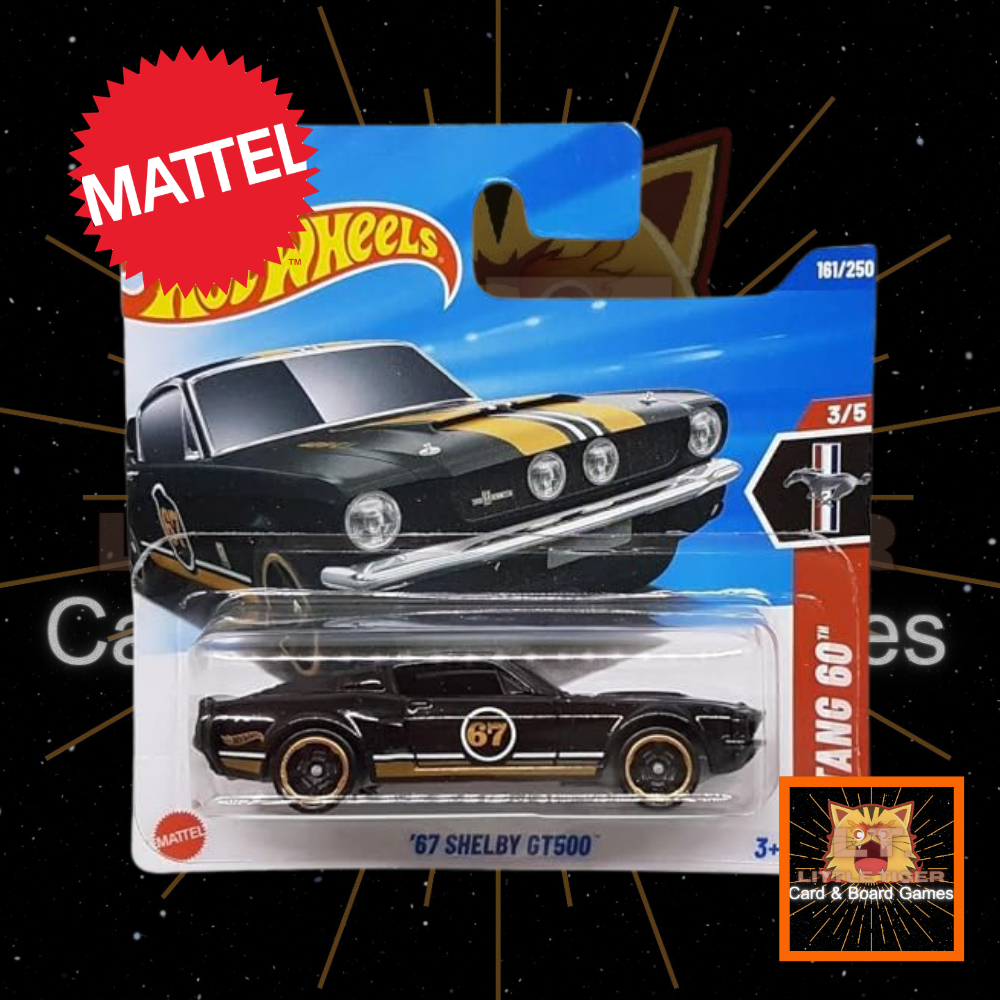 [Hot Wheels] 67 Shelby GT500 [Đen-Gold]