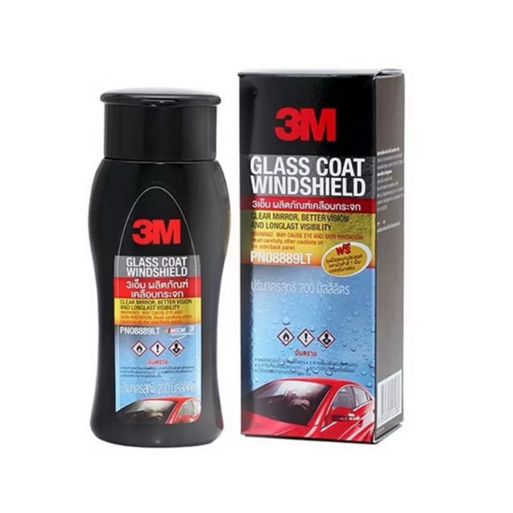 Sản phẩm phủ kính 3M Ngăn chặn giọt nước Lưới thể tích 200 ml PN08889LT COATER WINDSHIELD 200 PN0888