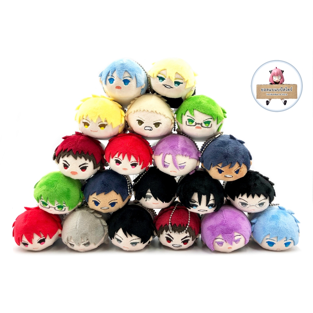 [Kuroko no Basket-Kurobas] Linh vật Mochi Mochi: Wakamatsu Kagami Kise Aomine Murasakibara Akashi Na