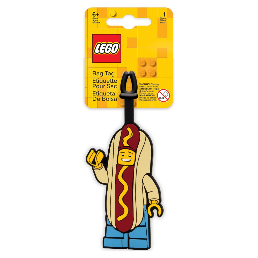 TÚI LEGO TAG Classic HOT DOG MAN Model
