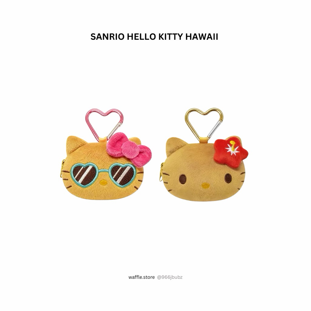 Túi móc khóa HELLO KITTY HAWAII