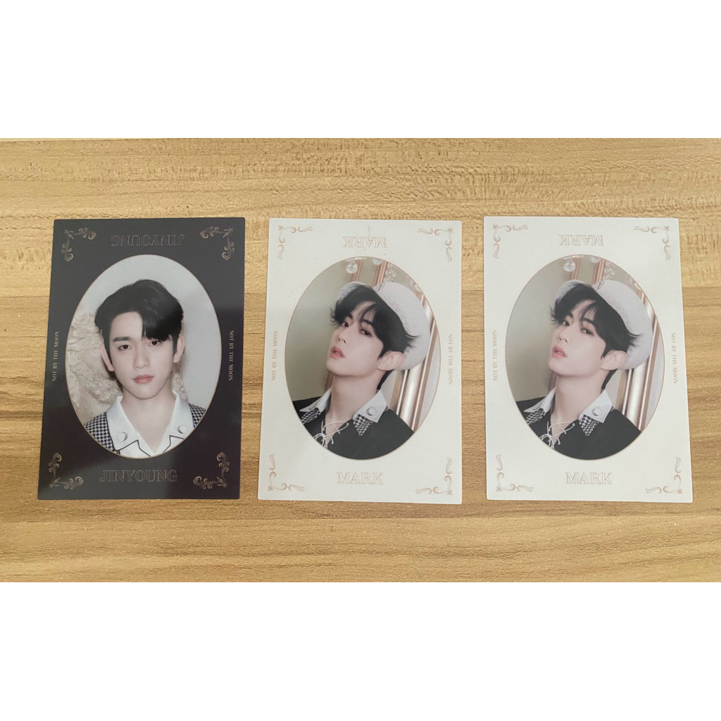 Thẻ GOT7-Mark / Jinyoung [Bán riêng lẻ Có những khuyết điểm như thể hiện trong bức ảnh]
