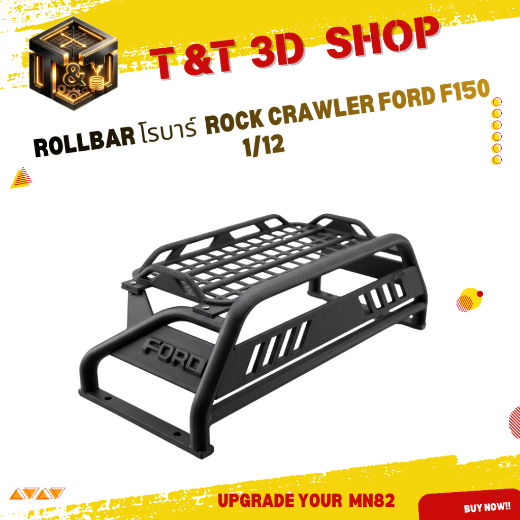 ROLLBAR Robbar Ford Raptor F150 RC1 / 12