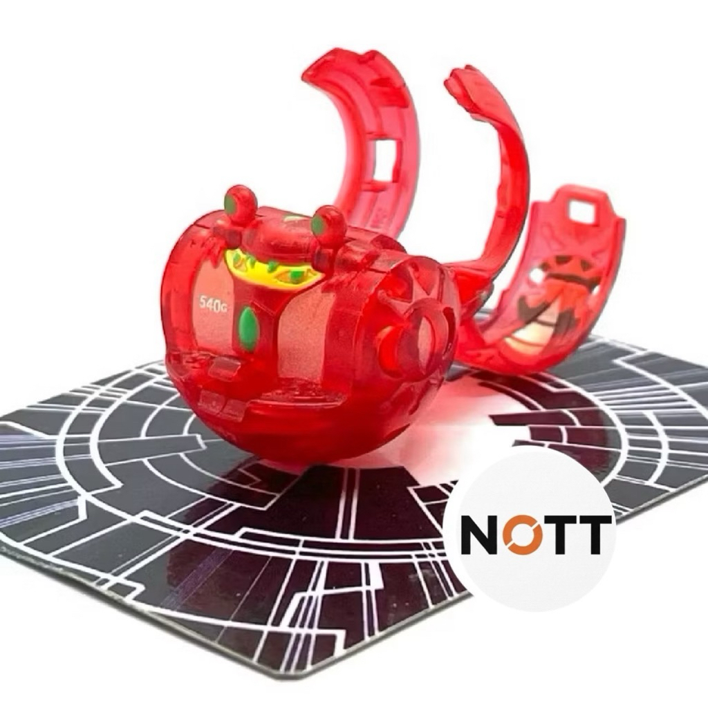 ❈ Bakugan B2 Battle Brawlers Pyrus Translucent Dual Elfin 540G