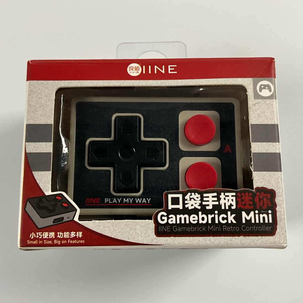 IINE Gamebrick Mini L1161 Bộ Điều Khiển Bluetooth Di Động Cần Điều Khiển Retro iPhone Android iOS Tr