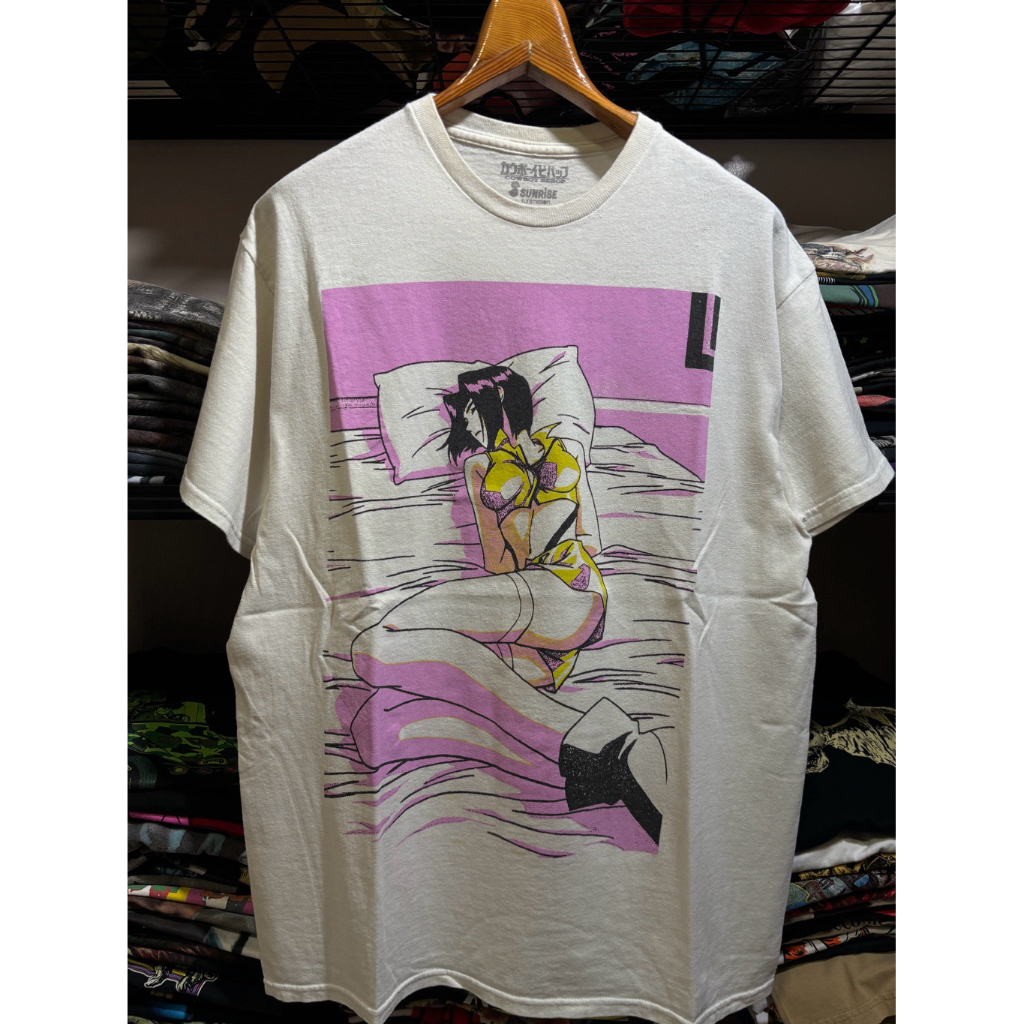 Áo thun nhân vật Faye Valentine từ phim hoạt hình Cowboy Bebop (Cowboy Bóp) Màu xỉn màu thứ hai đích