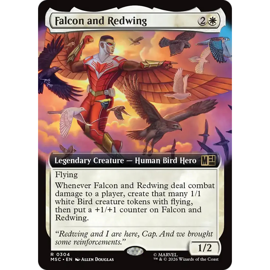 [Marvel Super Heroes Commander] - (MSC) - [Falcon and Redwing] - (R) - [2026]