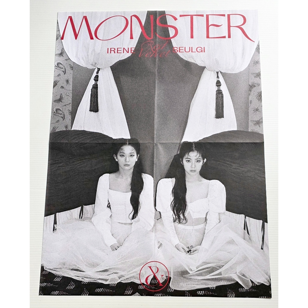 Poster Fold From Red Velvet Album-IRENE & SEULGI-MONSTER Kpop