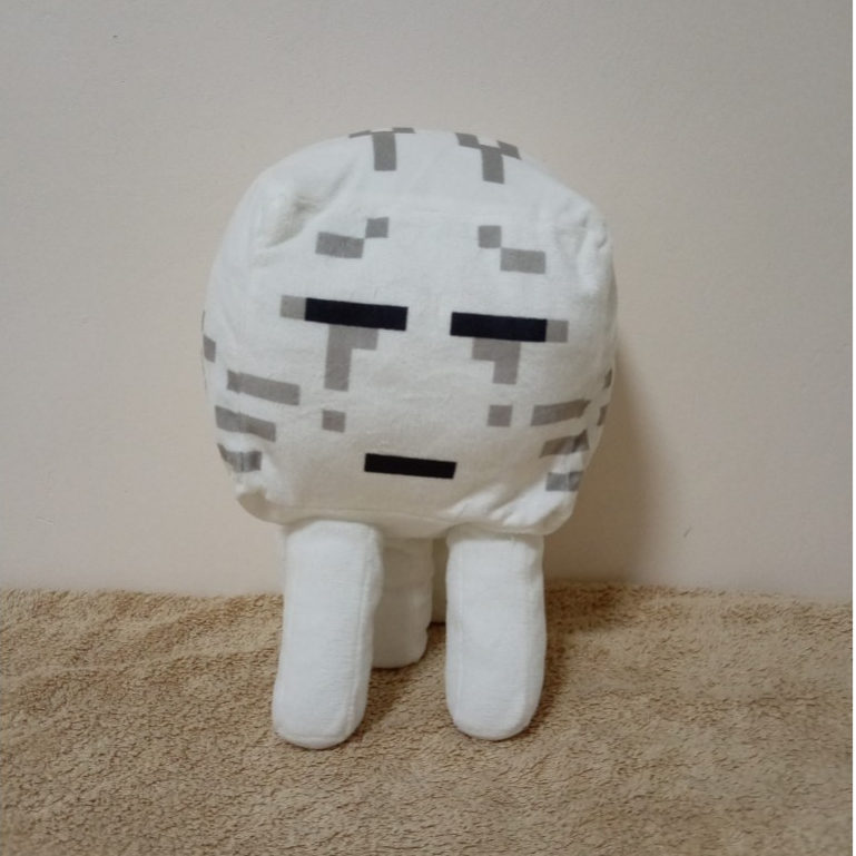 Minecraft / / Búp bê quái vật nổi màu trắng Ghast (Gas) Size 28 cm.