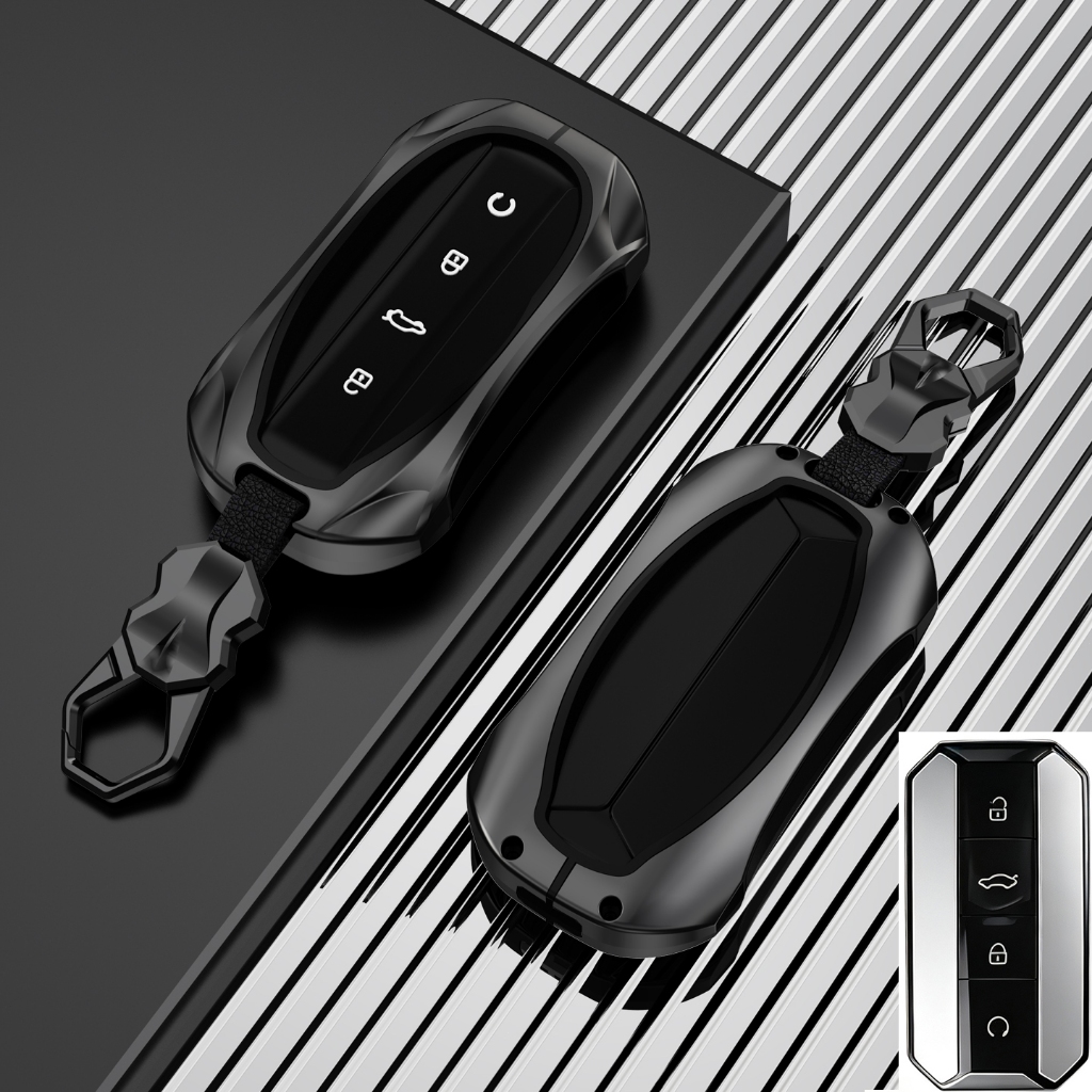 Ô Tô Tự Động Chìa Khóa Vỏ Từ Xa Fob Phụ Kiện Dành Cho Chery Omoda Jaecoo 7 J5 Lucano Oupengda