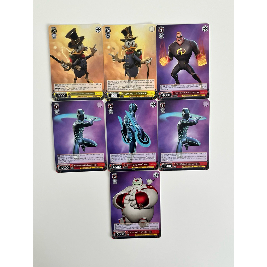 - Xác thực từ Nhật Bản Disney Mirrorverse Scrooge McDuck Mr. chính hãng Trò chơi bài Incredible Baym