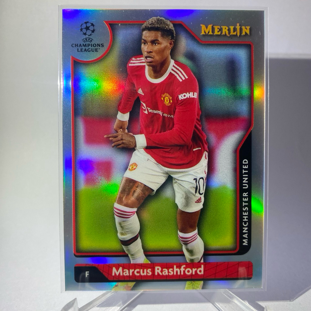 ❈ ์ ❈ MARCUS RASHFORD, (khúc xạ), MANCHESTER UNITED, TOPPS MERLIN 2022