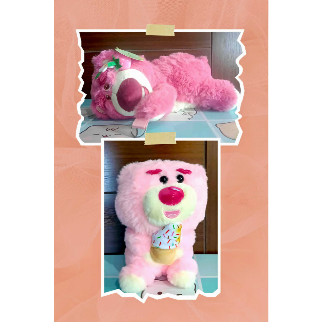 Túi Lotso và gấu bông / Gấu dâu / Lotso