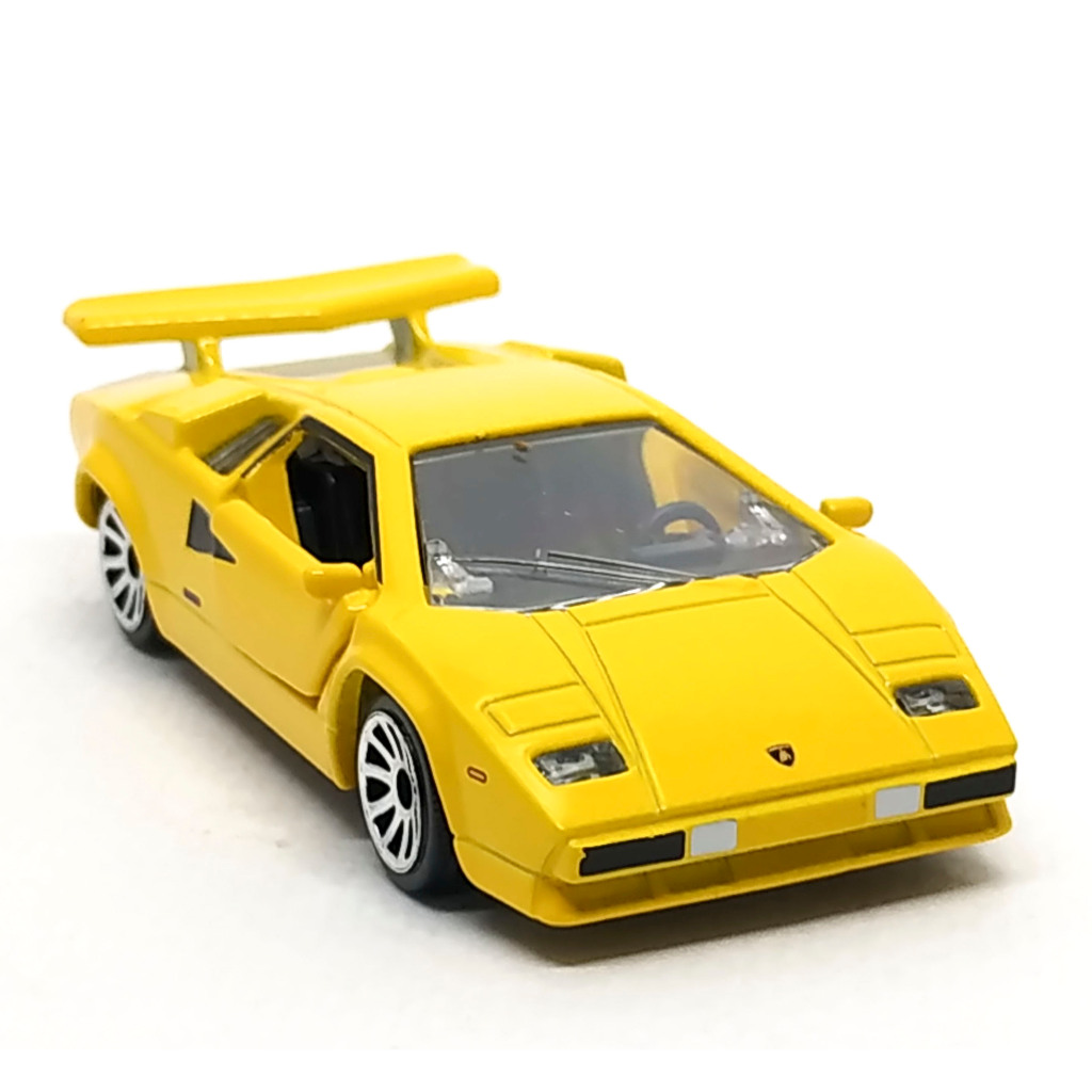 Majorette Lamborghini Countach LP400 Vàng 5U Loại Bánh Xe Tỉ Lệ 1 / 56 (8 cm) Không Gói